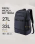 Plecak na laptopa 17,3" Oliver granatowy infografika