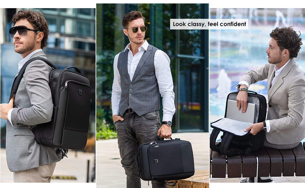 HUGH BUTLER Laptop Backpack 15,6" Charles 